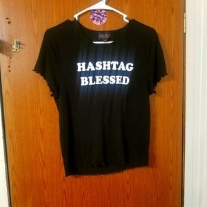 #ashtag Blessed T-Shirt